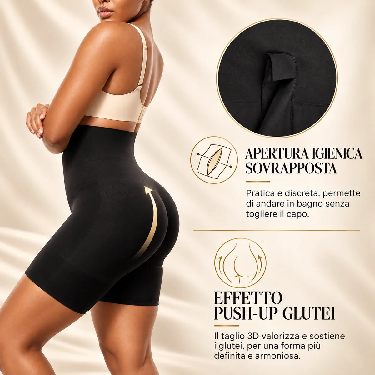 Pantaloncino Body Modellante Donna